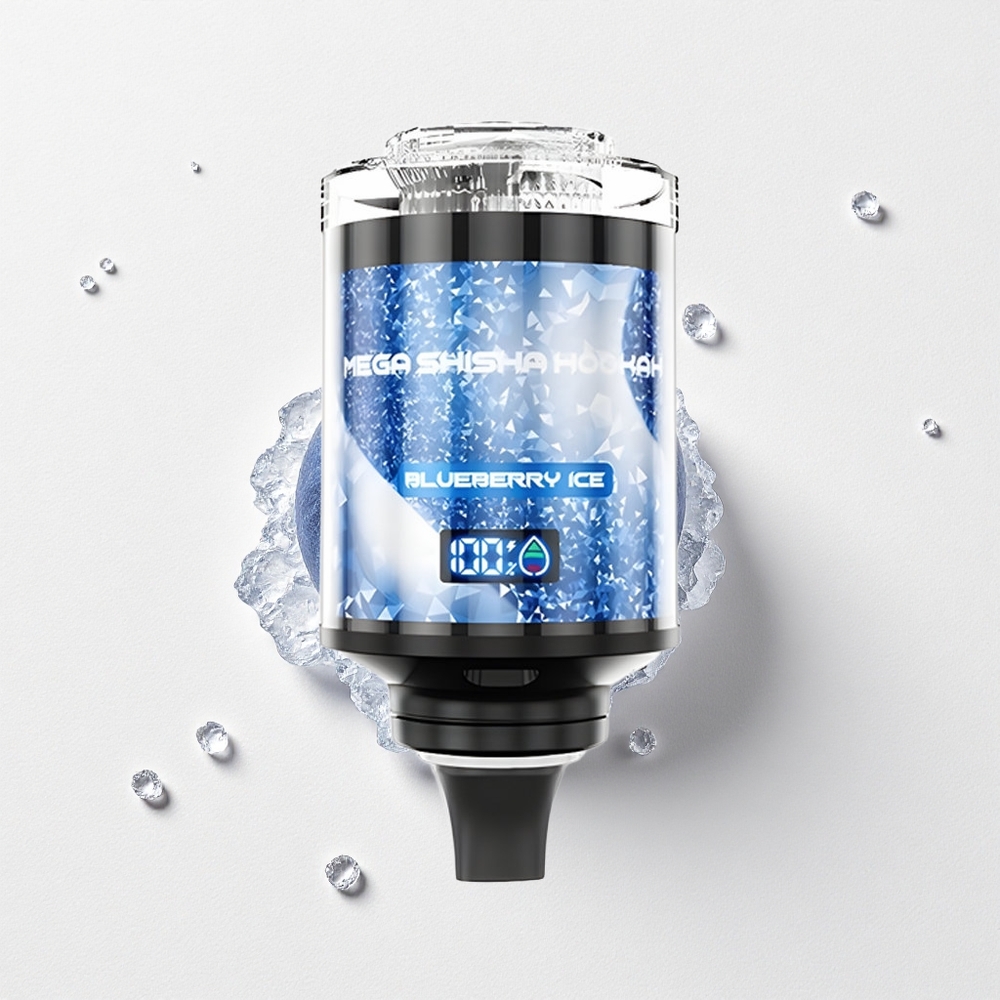 JNR Mega Shisha 100K Interactive Smart Screen Blueberry Ice