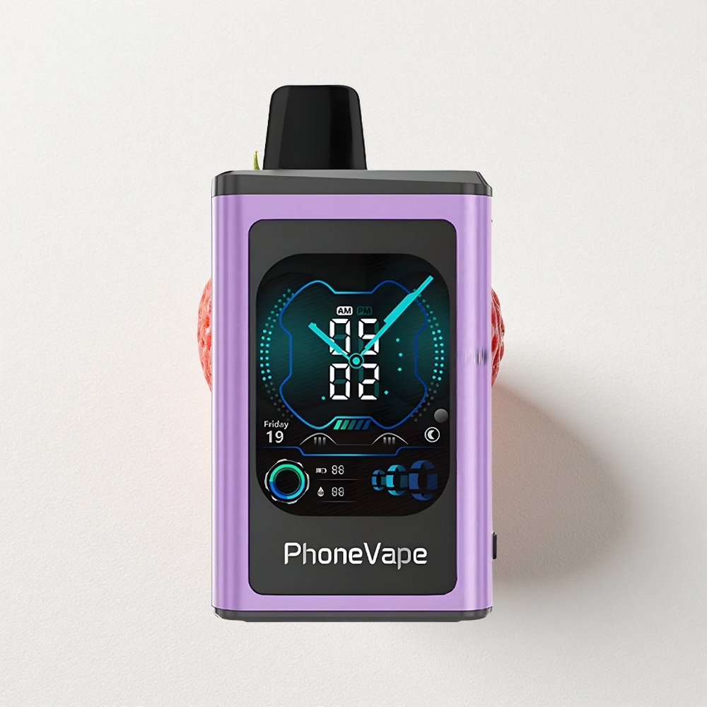 JNR PhoneVape 30000 Turbo Airflow Strawberry Ice