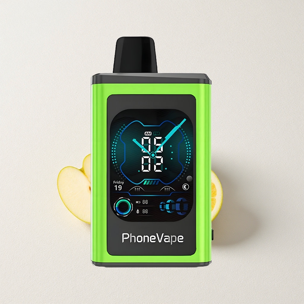 JNR PhoneVape 30000 Turbo App Sour Apple Ice