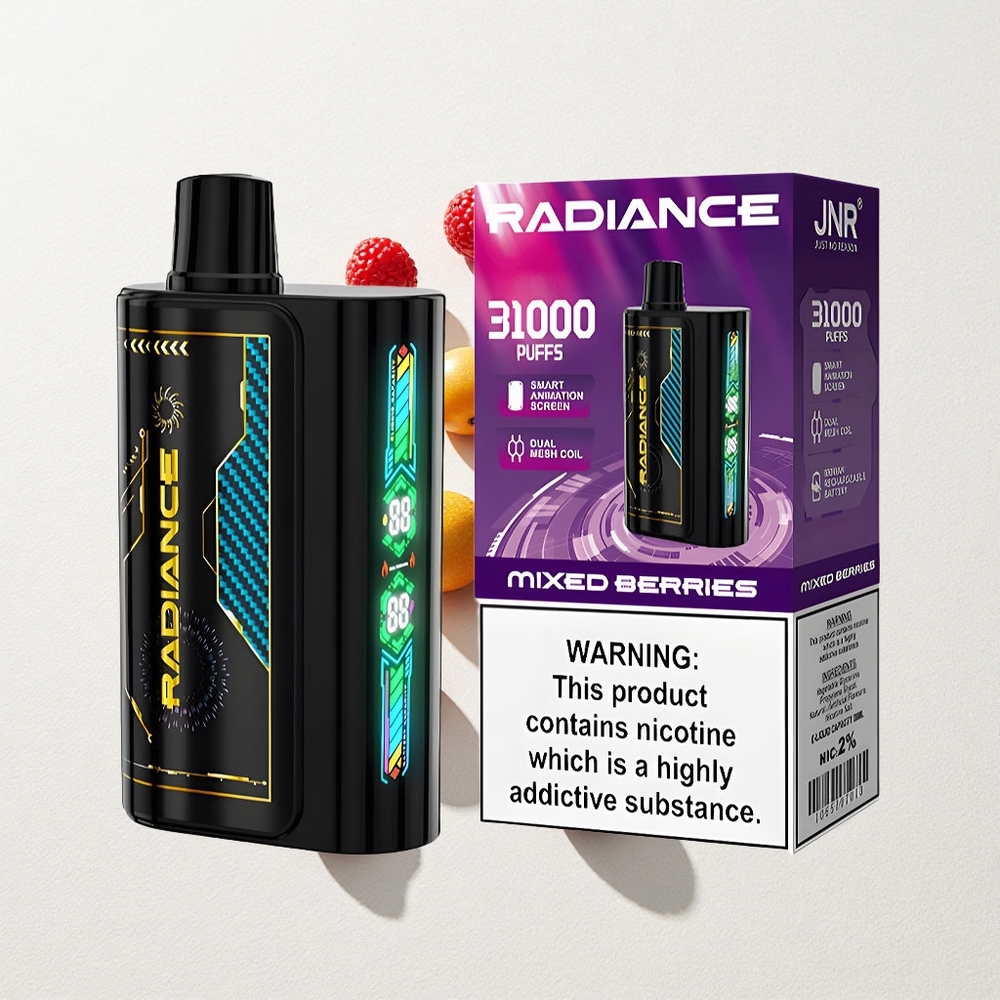 Jnr Radiance 31000 Puffs Dual Mesh Coil Type-C Mixed Berries