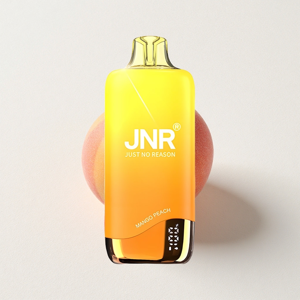 JNR Rainbow 10500 Puffs 18mL E-Liquid Capacity Mango Peach Mesh