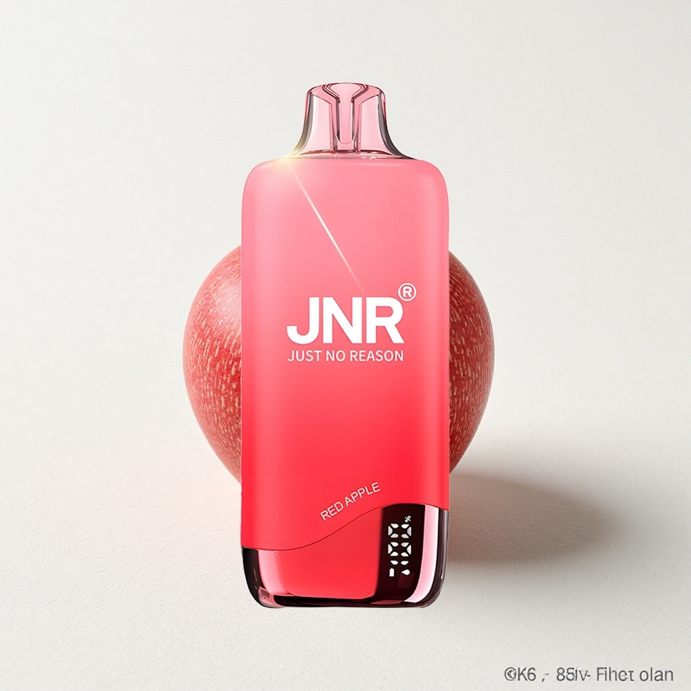 JNR Rainbow 10500 Puffs 18mL E-Liquid Capacity Mesh Red Apple