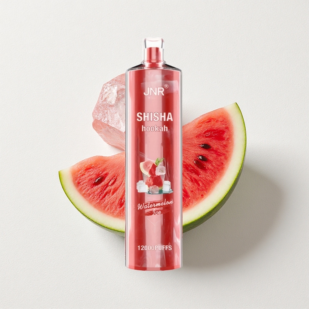 JNR Shisha Hookah 12000 Puffs 24mL E-Liquid Capacity Type-C Watermelon Ice
