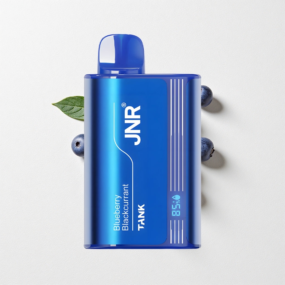 JNR Tank 10000 Puffs Digital Dual Mesh Coil Blueberry Blackcurrant