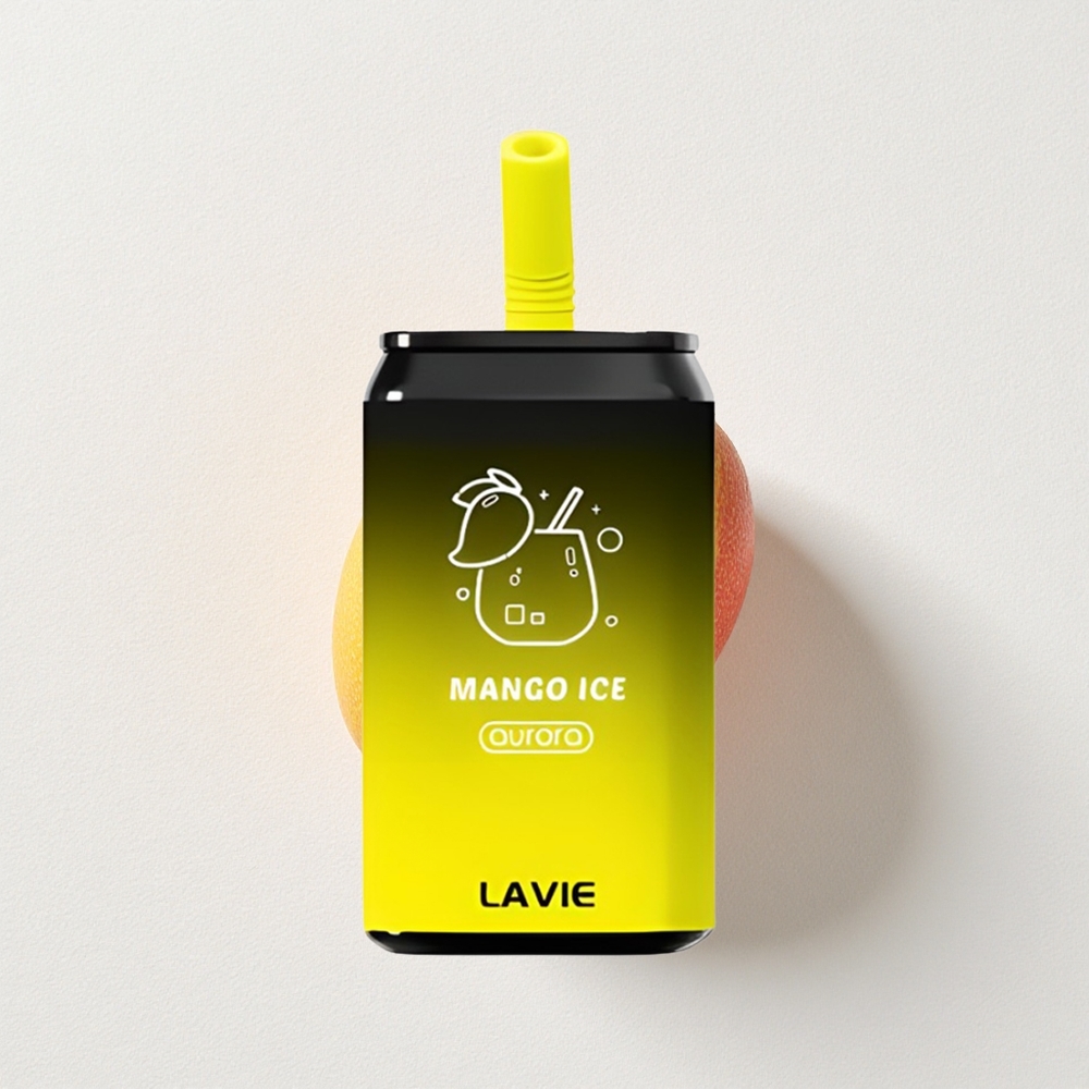LAVIE Aurora 11000 Puffs 22mL E-Liquid Capacity Mango Ice Rechargeable