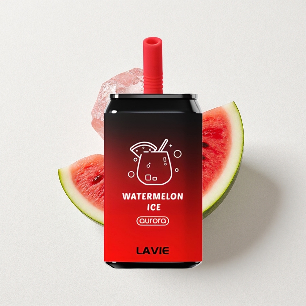 LAVIE Aurora 11000 Puffs 22mL E-Liquid Capacity Watermelon Ice Type C Rechargeable