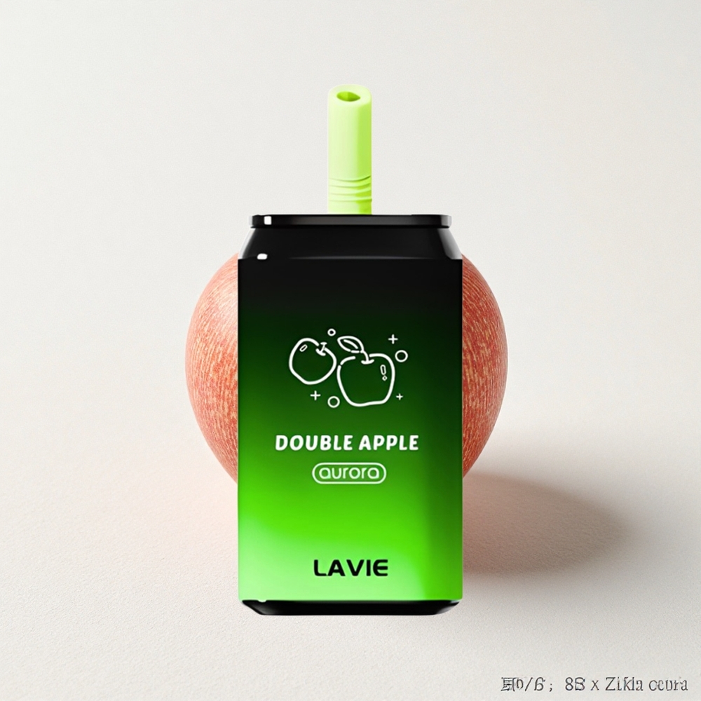 LAVIE Aurora 11000 Puffs Double Apple 22mL E-Liquid Capacity Type C