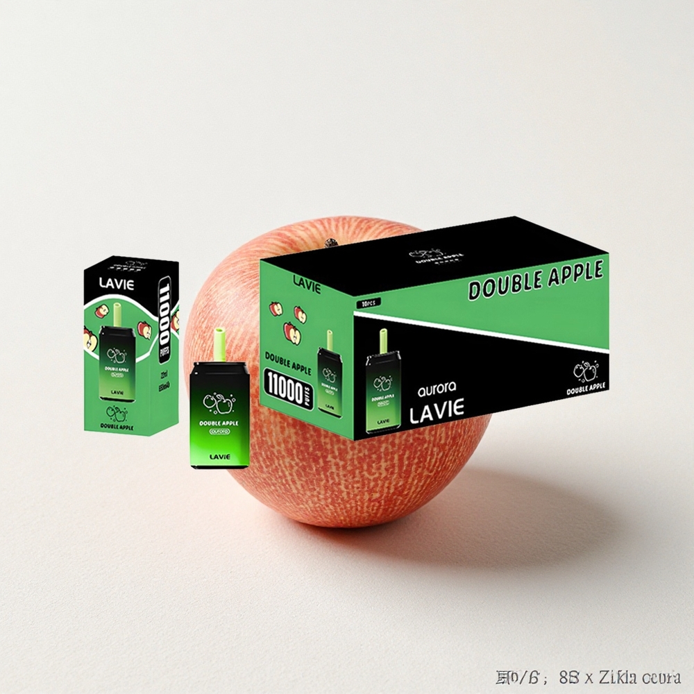 LAVIE Aurora 11000 Puffs Double Apple 22mL E-Liquid Capacity Type C