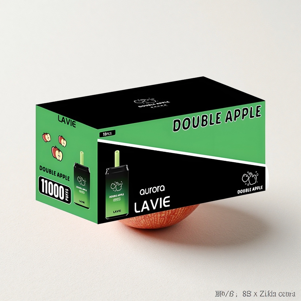 LAVIE Aurora 11000 Puffs Double Apple 22mL E-Liquid Capacity Type C