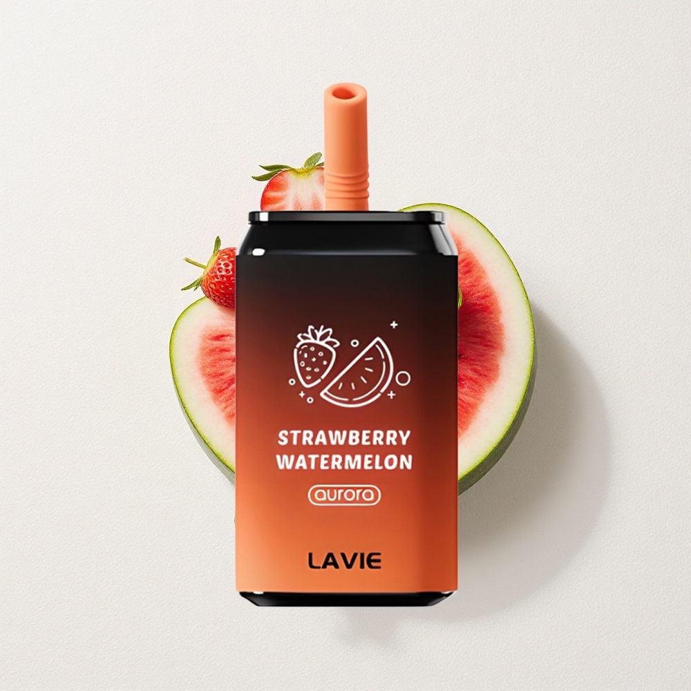 LAVIE Aurora 11000 Puffs Strawberry Watermelon 22mL E-Liquid Capacity Type C