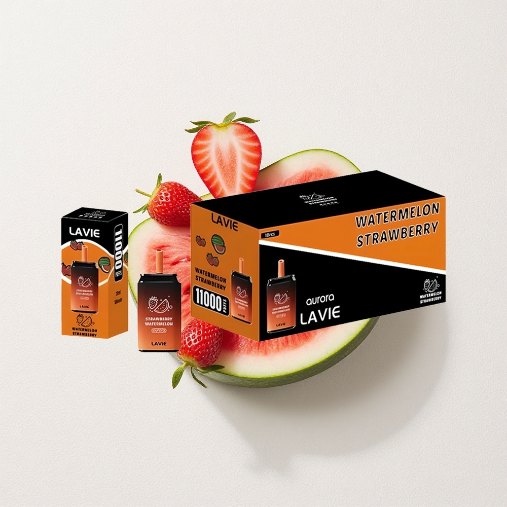 LAVIE Aurora 11000 Puffs Strawberry Watermelon 22mL E-Liquid Capacity Type C