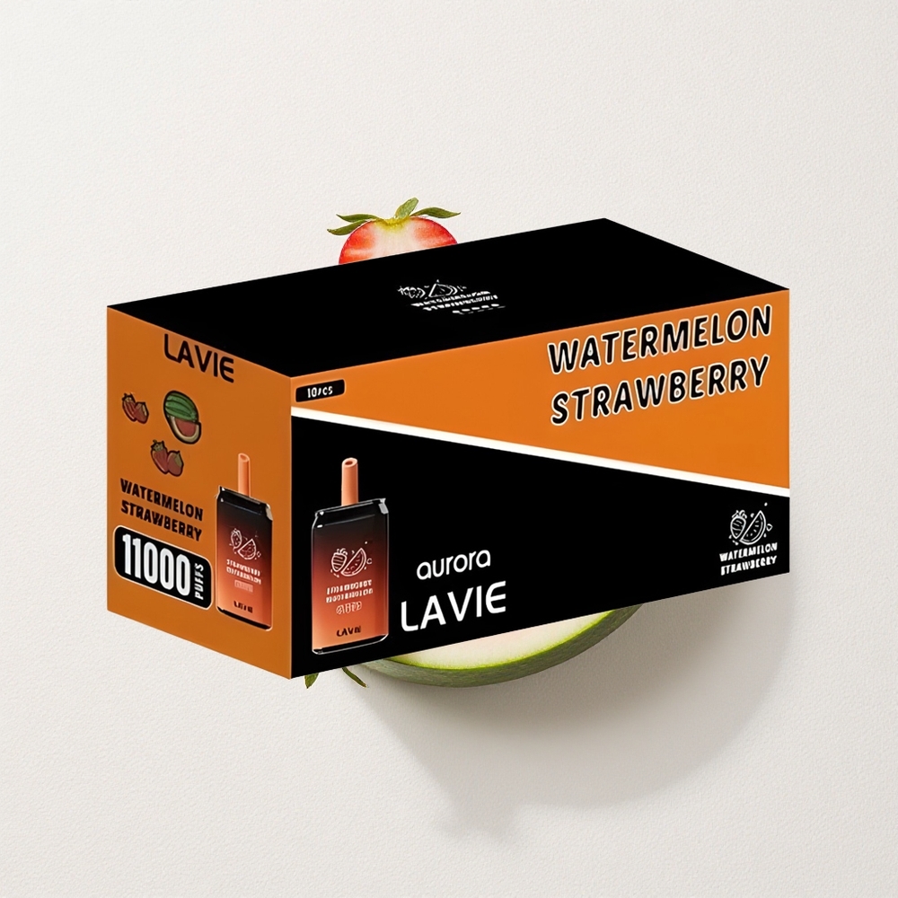 LAVIE Aurora 11000 Puffs Strawberry Watermelon 22mL E-Liquid Capacity Type C