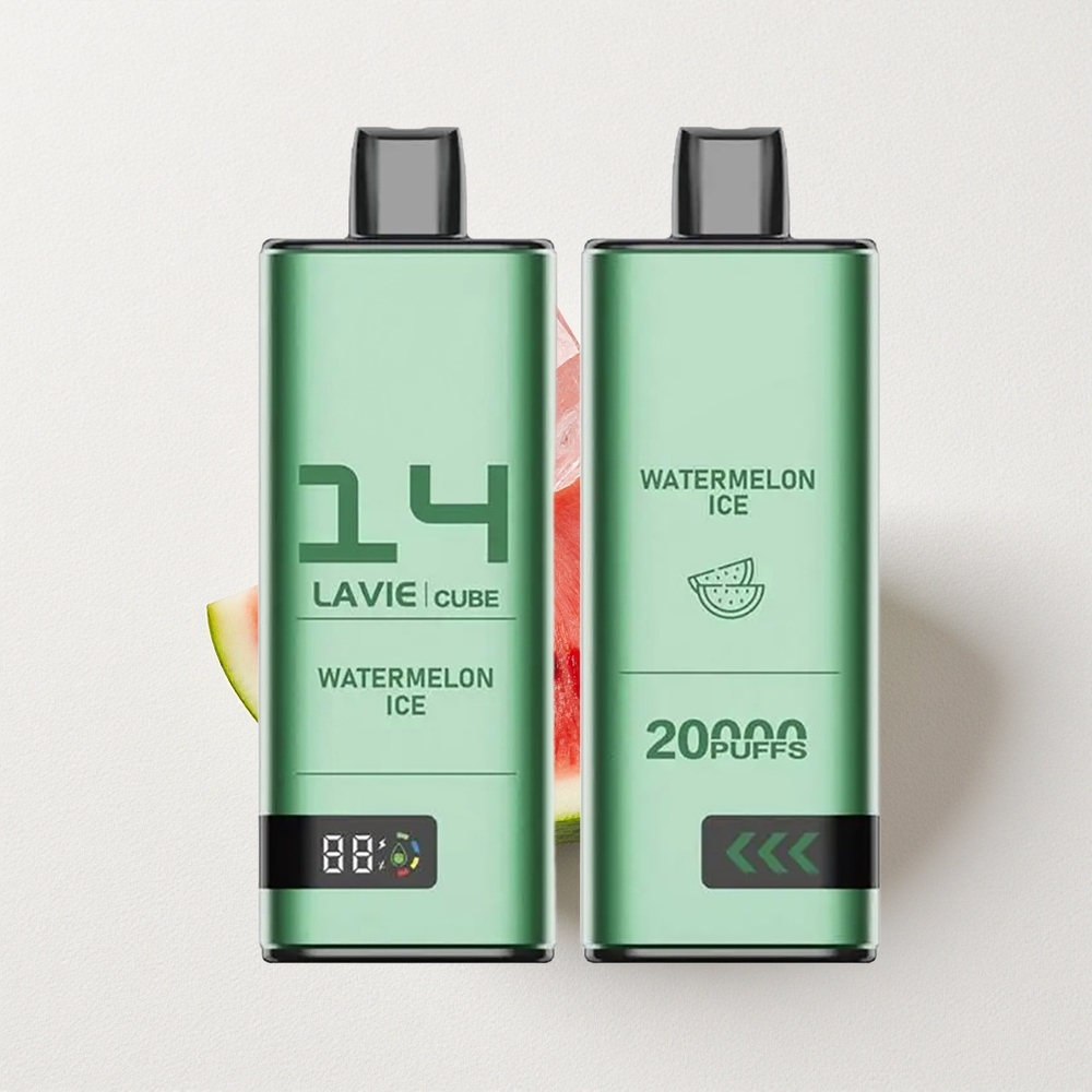 Lavie Cube 20000 Puffs 28mL E-Liquid Capacity Type C Watermelon Ice