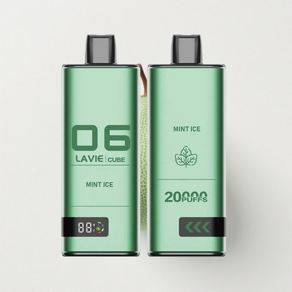 Lavie Cube 20000 Puffs Mint Ice Type C 28mL E-Liquid Capacity