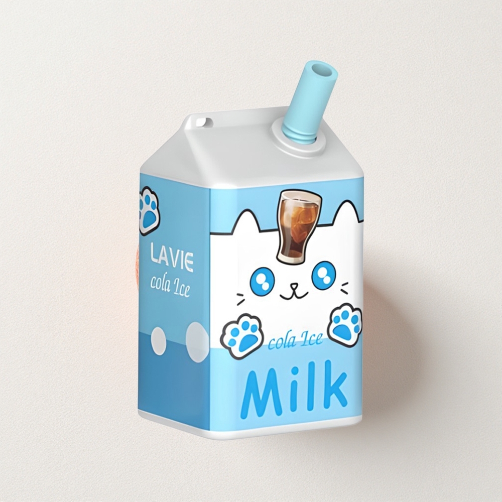 LAVIE Milk 7000 Puffs 16mL E-Liquid Capacity Cola Ice Type C Rechargeable